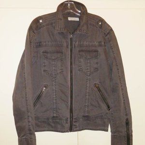 Ruggedly Sexy Litrico Men's Grey Jacket